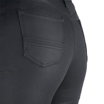 OXFORD broek "aa wax jeggings" trousers oa waxed ladies black regu size 10 - thumbnail