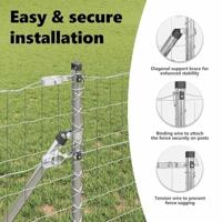 VidaXL Hek met paal zilver 0,8 x 25 m staal en pvc - thumbnail