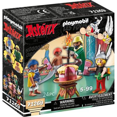 PLAYMOBIL asterix - de vergiftigde taart van plurkis constructiespeelgoed (71269)