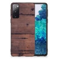 Samsung Galaxy S20 Grip Case Old Wood - thumbnail