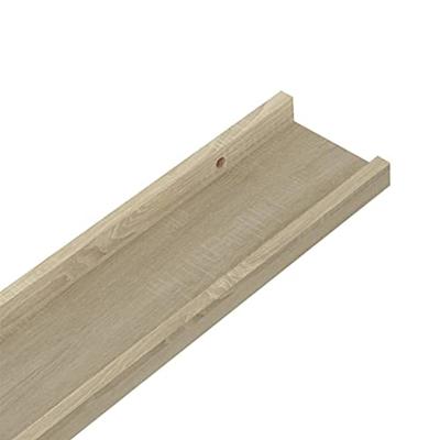 VidaXL Wandplanken 2 st sonoma eiken 60x9x3 cm