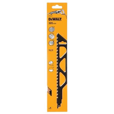 DeWalt Accessoires Reciprozaagblad HM 305x12,7mm, Cellenbeton/baksteen/vezelcementplaten - S1243HM - DT2421-QZ