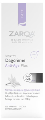 Zarqa Sensitive Dagcrème Anti-Age Plus 50ml