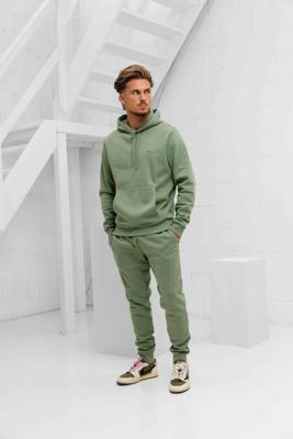 Lacoste Hooded Trainingspak Heren Groen - Maat M - Kleur: Groen | Soccerfanshop