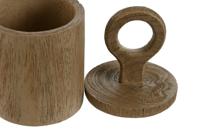 Doos-Juwelenkistje Home ESPRIT Bruin Hars 9 x 9 x 19 cm - thumbnail