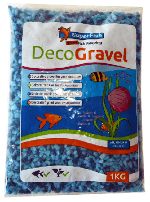 Deco Grind Mix Blauw 1 Kg aquaria Superfish - Superfish