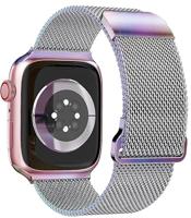 Milanese band - Multicolor - Extra sterke magneet - Geschikt voor Apple Watch 38mm / 40mm / 41mm / 42mm - thumbnail
