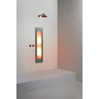 Sunshower Round Medium One infrarood inbouw 140x33x10cm Grey M0500-M0103 - thumbnail