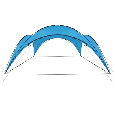 VidaXL Partytent boog 450x450x265 cm lichtblauw