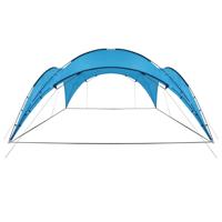 VidaXL Partytent boog 450x450x265 cm lichtblauw - thumbnail