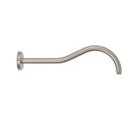 Wandarm Tres 40 cm met Classic Design Staal - thumbnail