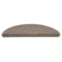 VidaXL Trapmatten zelfklevend 15 st sisal-look 56x17x3 cm donkerbeige - thumbnail