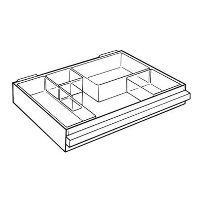 Raaco Ladekast Lade type 250-03 transparant - 103114 - 103114