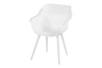 Hartman Tuinstoel 'Sophie Studio' met armleuning, kleur Wit - thumbnail