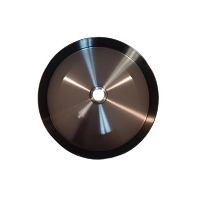 Opbouw Wastafel Sanimex Onyx RVS Rond Gunmetal Sanimex