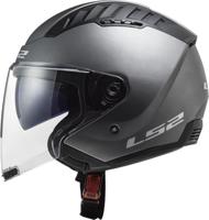 LS2 jethelm "of600 copter ii solid" helmet copter ii soli titanium matt gr. l - thumbnail
