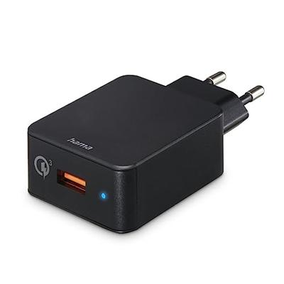 Hama USB-oplader 19.50 W 1x USB-A Zwart Binnen