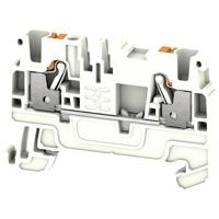 Weidmüller 2690460000 Aardingsklem Push-In-klem, Steekaansluiting Wit 50 stuk(s) - thumbnail