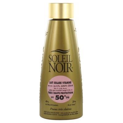 Soleil Noir Lait Solaire Vitaminé SPF50+ 150ml Soleil Noir Lait Solaire Vitaminé SPF50+ 150ml
