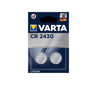 Varta CR2430 Lithium 2-pack Batterijen