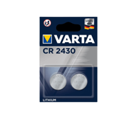 Varta CR2430 Lithium 2-pack Batterijen - thumbnail