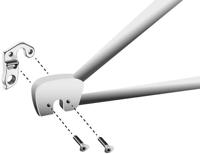 Union derailleurpad gh-156 scott met schroefset - thumbnail