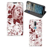 Bookcase Nokia 2.4 Watercolor Flowers - thumbnail
