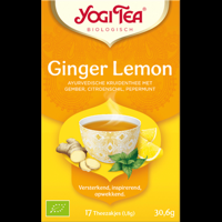 Yogi Tea Biologisch Ginger Lemon Thee 17 Stuks 30,6 g bij Jumbo - thumbnail