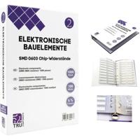 TRU COMPONENTS TC-6869404 TC-6869404 Assortiment SMD 0603 0.1 W 5 % 1000 onderdelen - thumbnail