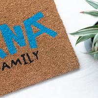 Disney Stitch Doormat Ohana 60 x 40 cm - thumbnail