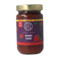 Fruitbeleg aardbei bio 375 Gram - thumbnail