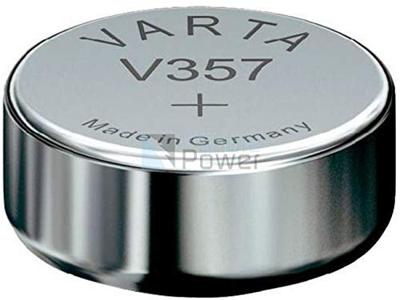 Varta V13GS zilver knoopcel - V357/SR44