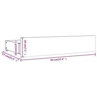 Bedframe met lades wit 160x200 cm - thumbnail