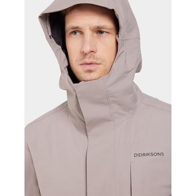 Didriksons Andreas Parka Jas Heren Ash Brown L