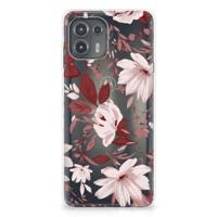 Smartphone hoesje Motorola Edge 20 Lite Watercolor Flowers - thumbnail