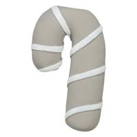 TRIXIE XMAS KERSTSTOK LATEX GRIJS - thumbnail