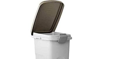 KERBL - Container - Huisdiervoer - Bruin/wit - 15l