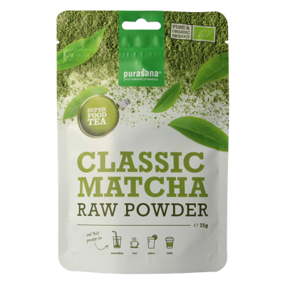 Matcha classic poeder vegan bio 75 Gram Matcha classic poeder vegan bio 75 Gram