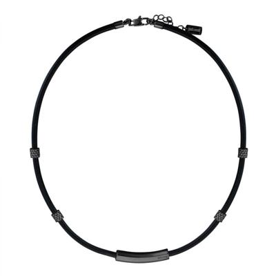 Just Cavalli Halsketting JCNL50010200 Heren Leather 530mm x 5mm Just Cavalli Halsketting JCNL50010200 Heren Leather 530mm x 5mm
