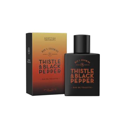 Scottish Fine Soaps Men's Grooming Thistle & Black Pepper Eau de Toilette 50ml Scottish Fine Soaps Men's Grooming Thistle & Black Pepper Eau de Toilette 50ml
