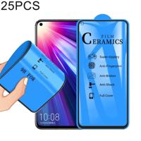 25 stuks 2.5 D volledige lijm volledige cover keramiek film voor Huawei Nova 4/Honor V20 - thumbnail