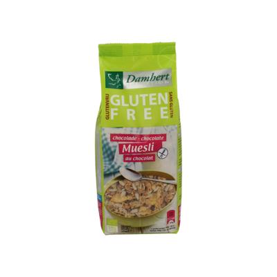 Damhert Muesli chocolade glutenvrij bio 175 Gram