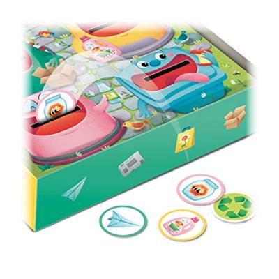 Hungry bins memory spel