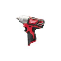 Milwaukee M12 BIW38-0 Accu subcompactslagmoersleutel 135Nm 3/8" frictiering 12V Basic Body - 4933441985 - thumbnail