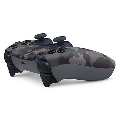 DualSense draadloze controller - grijze camouflage I PS5 en pc - thumbnail