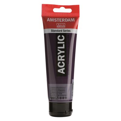 Royal Talens Amsterdam Acrylverf 120 ml - Permanentblauwviolet 568