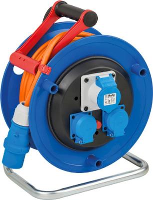Camping Kabelhaspel 25m Garant CEE IP44 (CEE Kabeltrommel met H07RN-F 3G2,5-kabel in oranje, Kabelha Camping Kabelhaspel 25m Garant CEE IP44 (CEE Kabeltrommel met H07RN-F 3G2,5-kabel in oranje, Kabelha