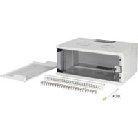 Digitus DN-49200-SET 19inch-patchkast 4 HE Grijs - thumbnail