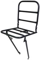 Steco Voordrager met kroonboutmontage 30 x 30 cm staal matzwart - thumbnail