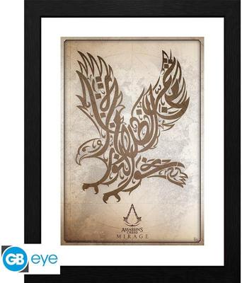 Assassin's Creed Origins Framed Print - Eagle Mirage Assassin's Creed Origins Framed Print - Eagle Mirage